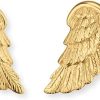 Herzengel Herzengel Kinder-Ohrstecker Flugel Gold Hee-Wing-G9K | Ohrringe