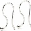 Trollbeads Trollbeads Damen Ohrhaken Silber Tagea-00002 | Ohrringe