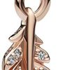 Pandora Pandora Moments Damen Charm Anhanger Feder Rosegold 782578C01 | Charms & Anhanger