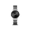 Bering Bering Damen Quarzuhr Ceramic Silver And Black 18531-742 | Analoguhren