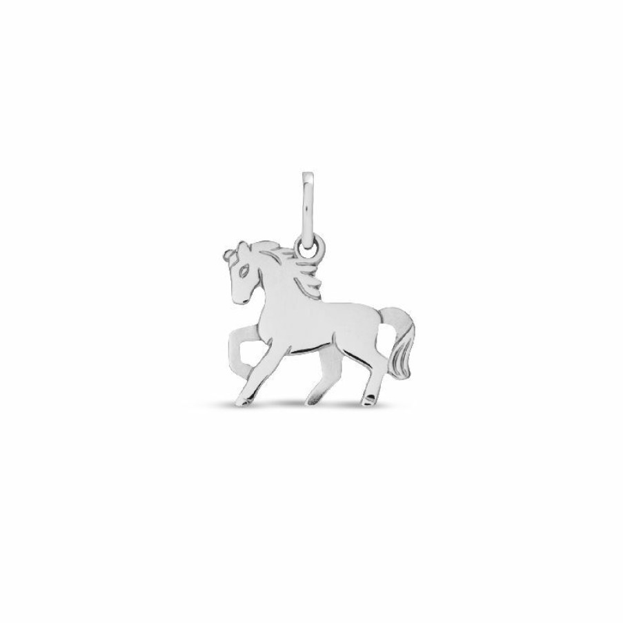 Dein-Juwelier Kollektion Kinder Anhanger Pferd Silber 28.1108.R | Charms & Anhanger