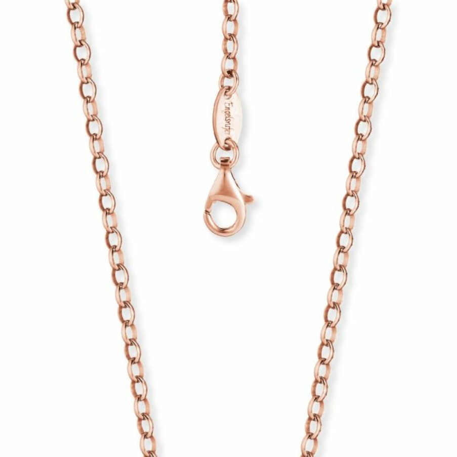 Engelsrufer Engelsrufer Damen Halskette Ankerkette Lange 100Cm Rosegold Ern-100-Ar | Halsketten