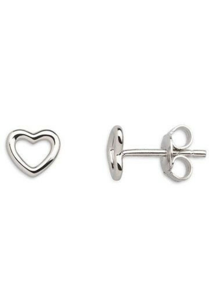 Xenox Xenox Damen Ohrstecker Heart Beat Silber Xs1789 | Ohrringe