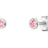 White Sense White Sense Damen Rosa Zirkonia Ohrstecker Silber 9.91.3.10 | Ohrringe