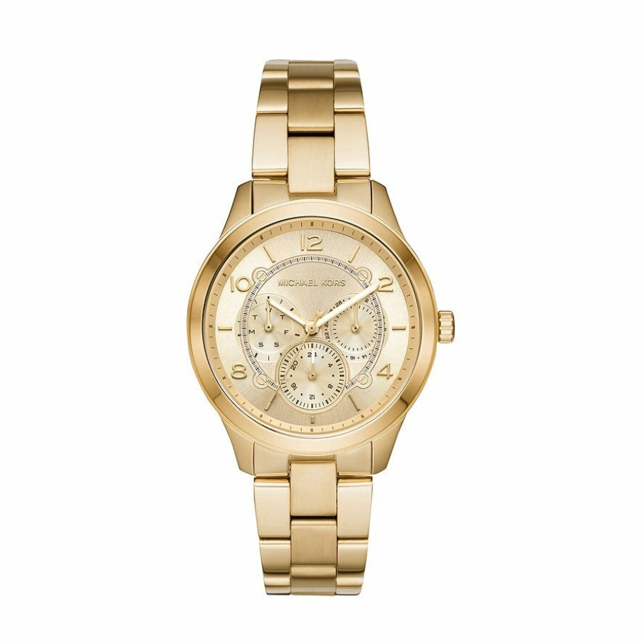 Michael Kors Michael Kors Damen Chronograph Runway Gold Mk6588 | Chronographen