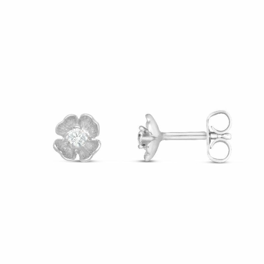 SK Basics Sk Basics Madchen Blumen Ohrstecker Silber 20.1168.R | Ohrringe