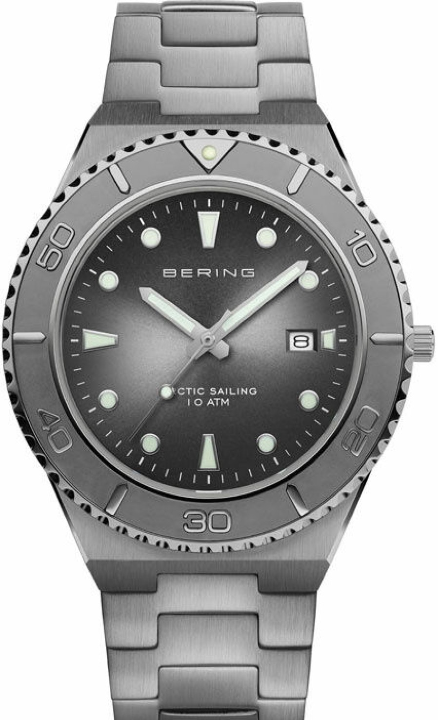 Bering Bering Herren Quarzuhr Classic Grau 18940-777 | Analoguhren