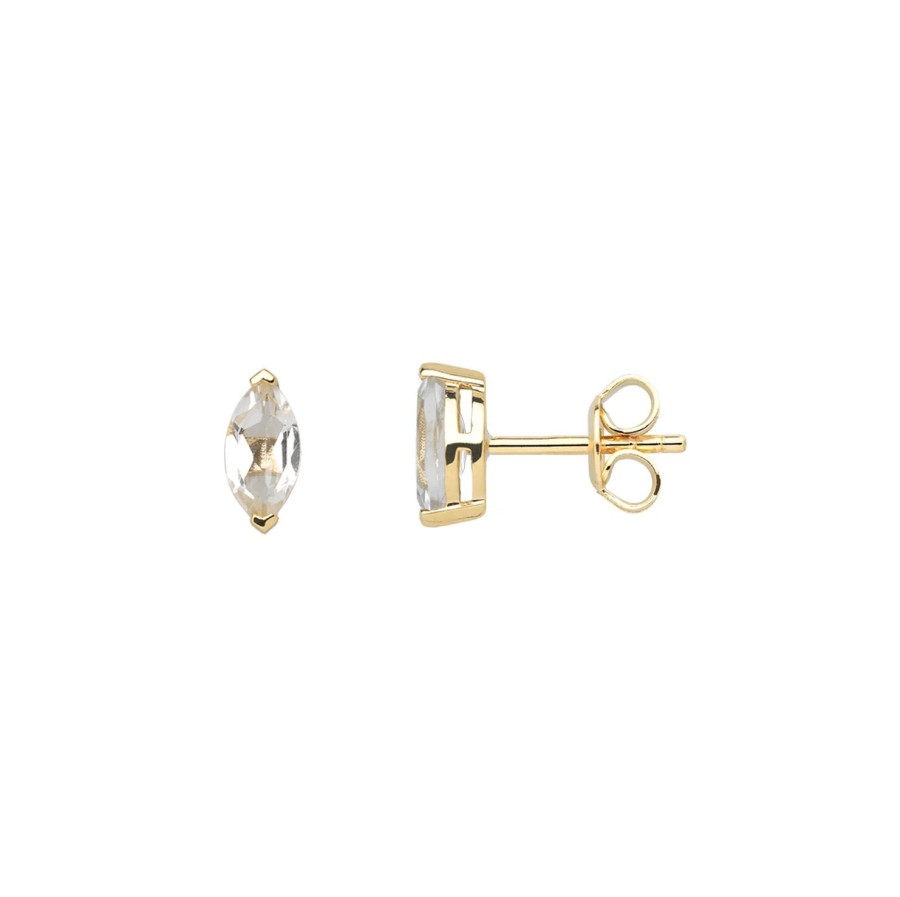 Xenox Xenox Fine Damen Ohrstecker Mit Zirkonia Gold Xg9K4080G | Ohrringe