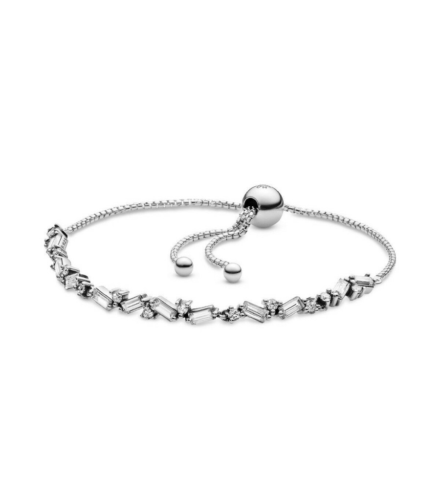 Pandora Pandora Damen Zirkonia Armband 19Cm Silber 597558Cz-2 | Armbander