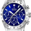 Festina Festina Damen Chronograph Quarz Werk Blau/Silber F20397/2 | Chronographen