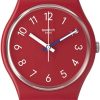 Swatch Swatch Damen Analoguhr Gent Colore Blocco Rot So28R112 | Analoguhren