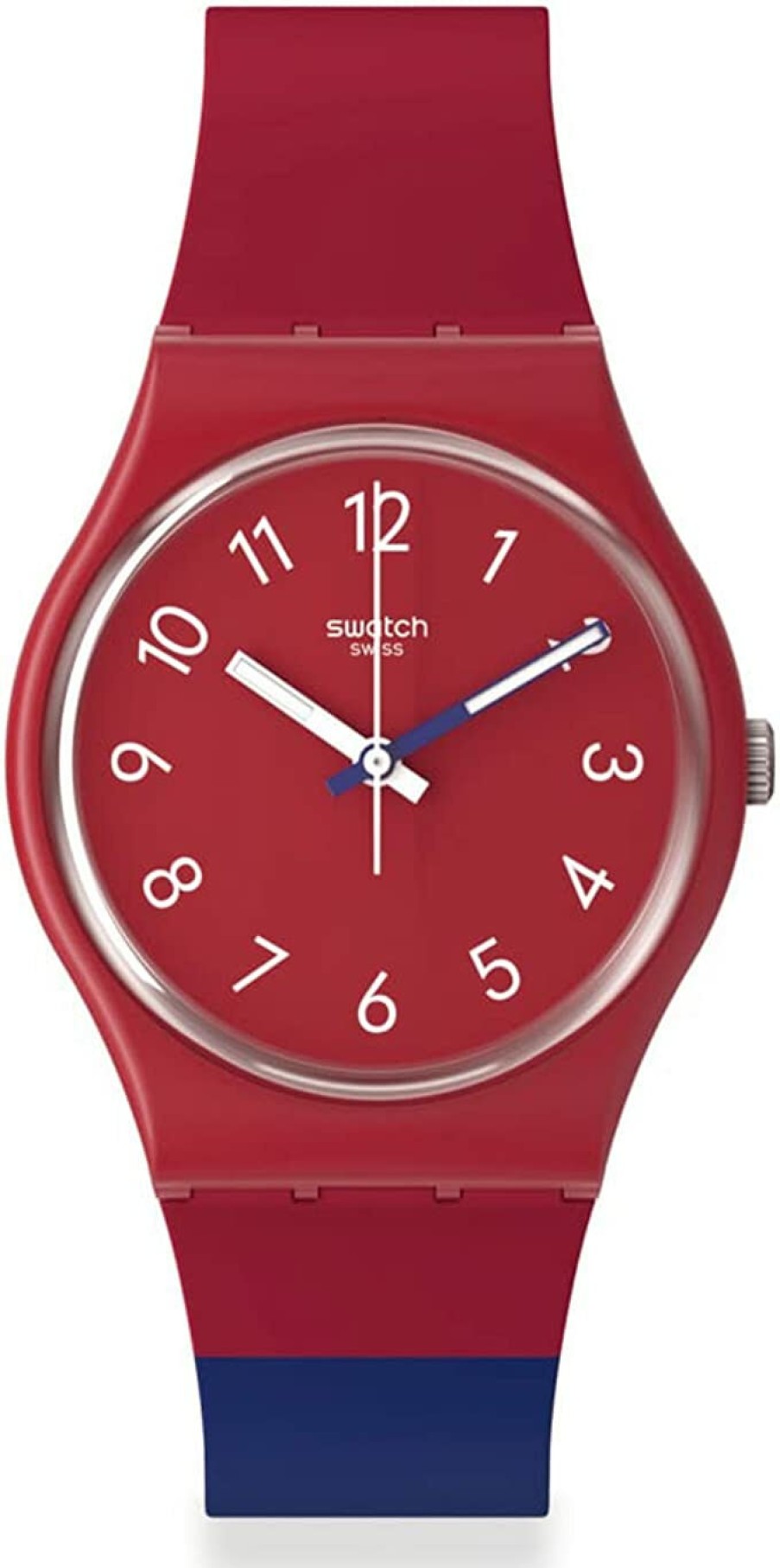 Swatch Swatch Damen Analoguhr Gent Colore Blocco Rot So28R112 | Analoguhren