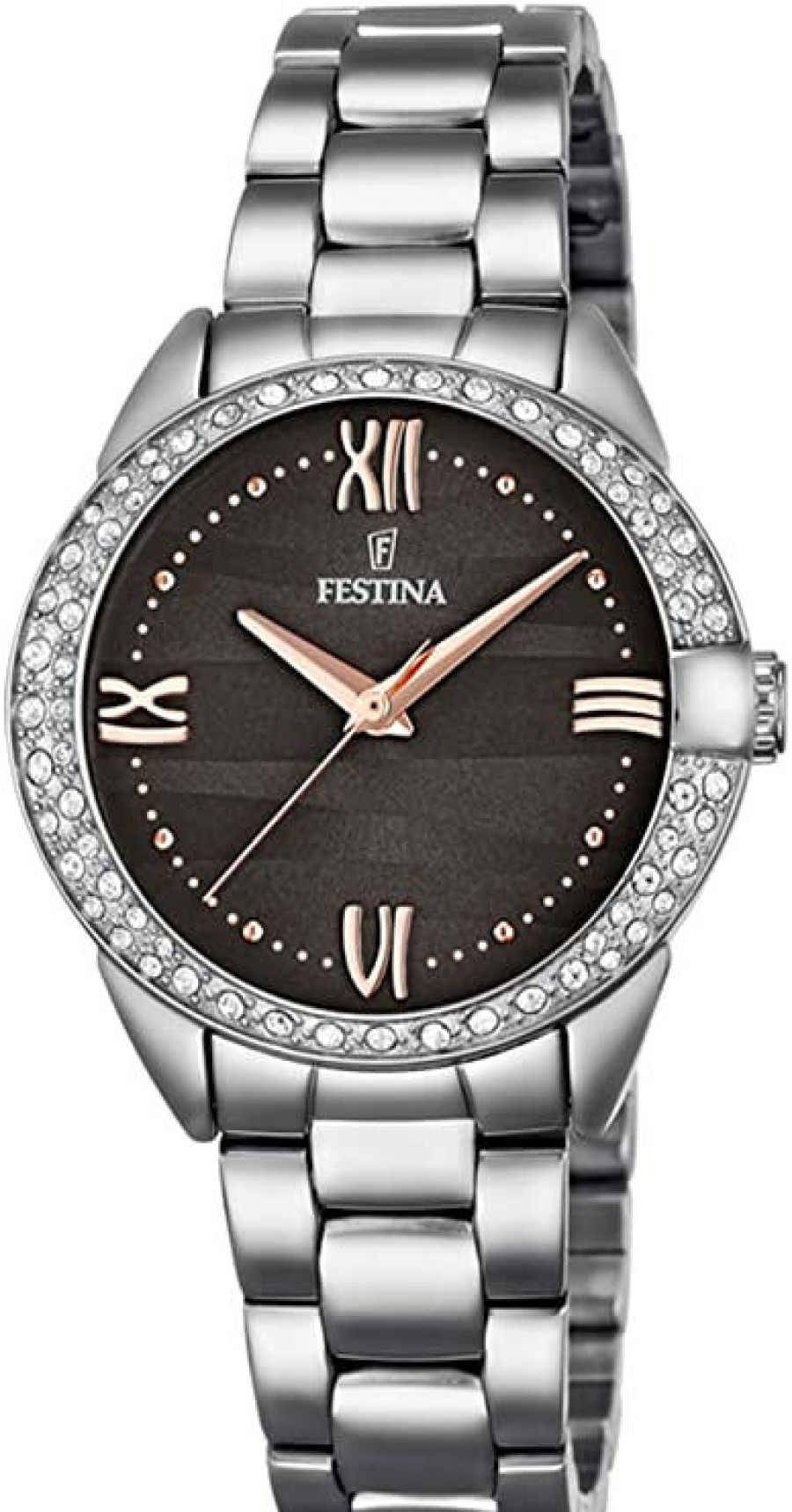 Festina Festina Damen Analog Quarz Uhr Mit Edelstahl Armband F16919/2 | Analoguhren