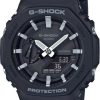 Casio G-Shock Herren Digitaluhr Mit Resinband Schwarz Ga-2100 | Analoguhren