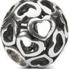 Trollbeads Trollbeads Damen Charm Bedeckt Mit Liebe Anhanger Sterling-Silber Tagbe-10201 | Charms & Anhanger