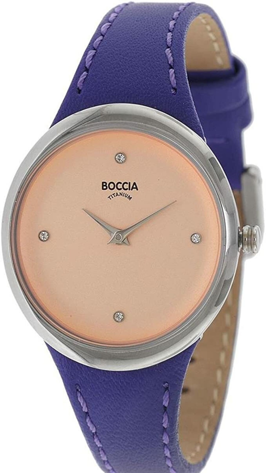 Boccia Boccia Damen Analog Quarz Uhr Mit Leder Armband 3276-06 | Analoguhren