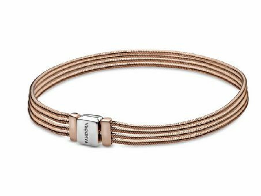 Pandora Pandora Gliederarmband 19Cm Rosegold 588782C00-18 | Armbander