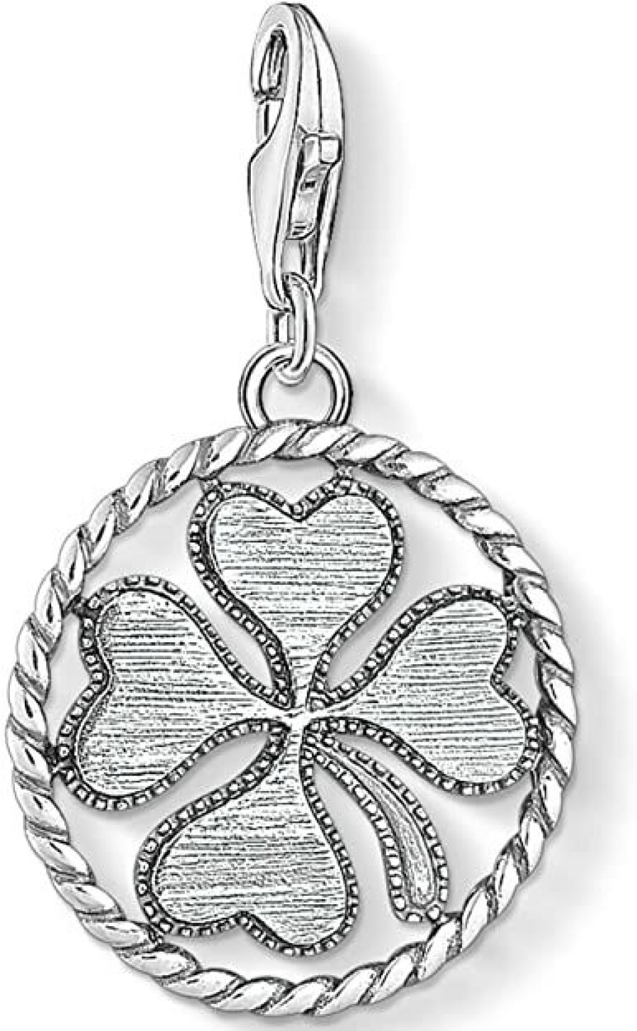 Thomas Sabo Charm-Anhanger "Coin Kleeblatt" 1759-637-21 | Charms & Anhanger