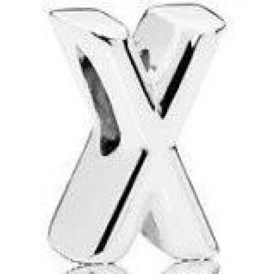 Pandora Pandora Charm Buchstabe X Silber 797478 | Charms & Anhanger