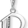 Thomas Sabo Charm-Anhanger "Buchstabe O Silber" 1595-643-21 | Charms & Anhanger