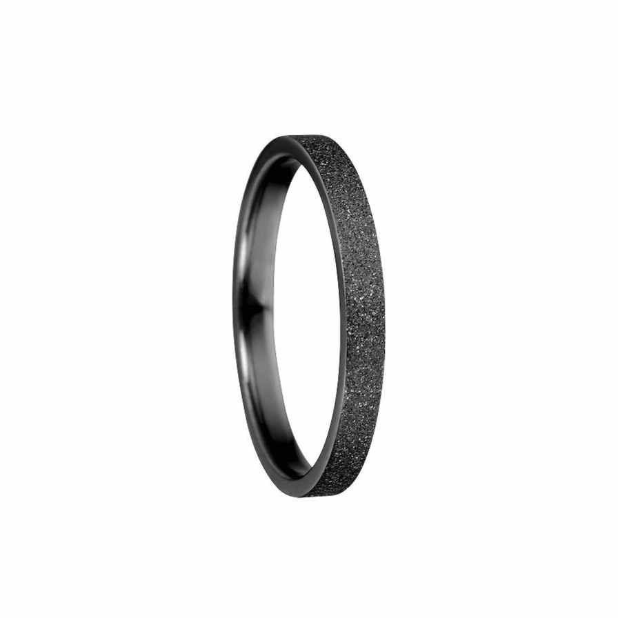 Bering Bering Damen Ring Innenring Grose 60 Schwarz 557-69-71 | Ringe