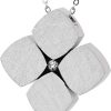 Ernstes Design Ernstes Design Anhanger Brillant 0.02 Ct. An893 Edelstahl | Charms & Anhanger