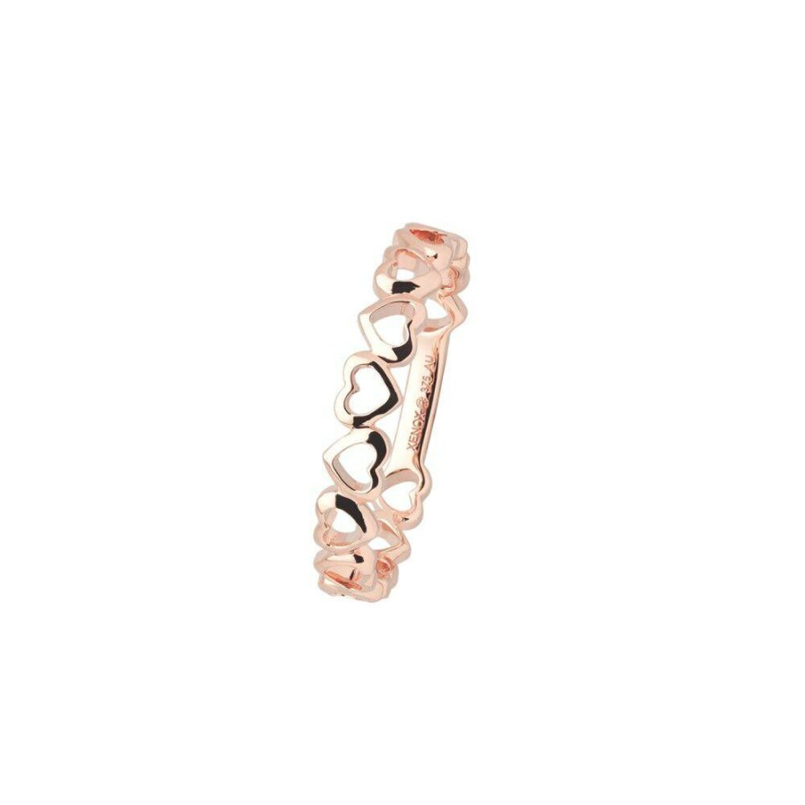 Xenox Xenox Damen Ring Herzen Grose 54 Rosegold Xg4425R/54 | Ringe