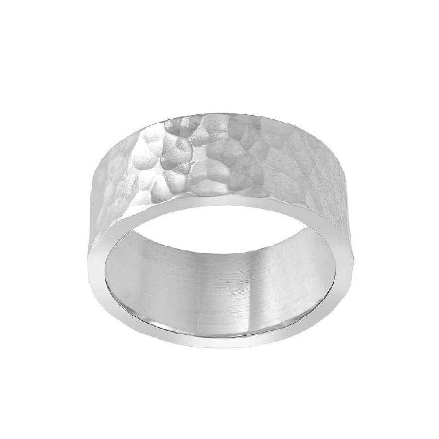 Nordahl Jewellery Nordahl Jewellery Damen Ring Hammerschlag Grose 56 Silber 125 319_56 | Ringe