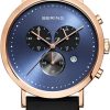 Bering Bering Herren Analog Quarz Classic Collection Armbanduhr 10540-567 | Analoguhren