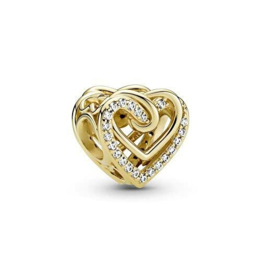 Pandora Charm Pandora 769270C01 Corazones Entrelazados | Charms & Anhanger