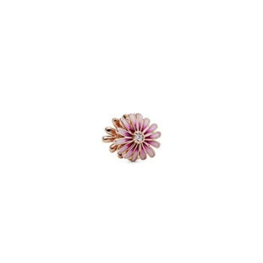 Pandora Pandora Damen Anhanger Ganseblumchen Charm Daisy Flower Rosa 788775C01 | Charms & Anhanger