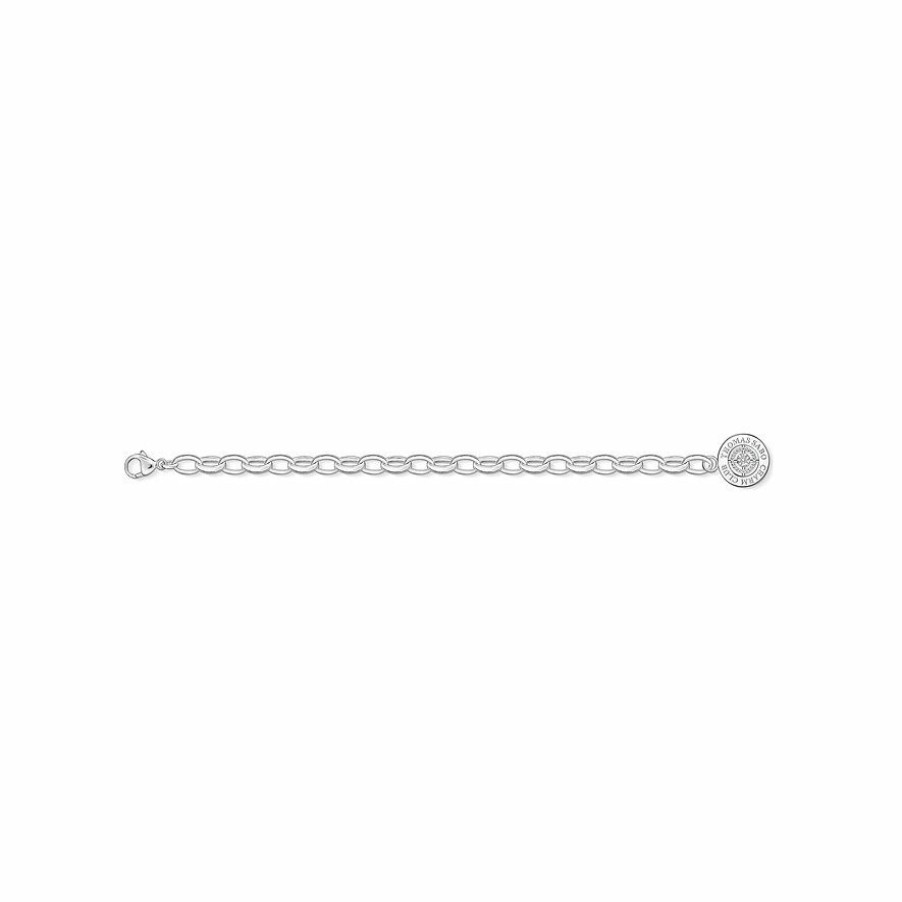 Thomas Sabo Thomas Sabo Damen Charm Armband 17Cm Silber Dcx0001-725-14-M | Armbander