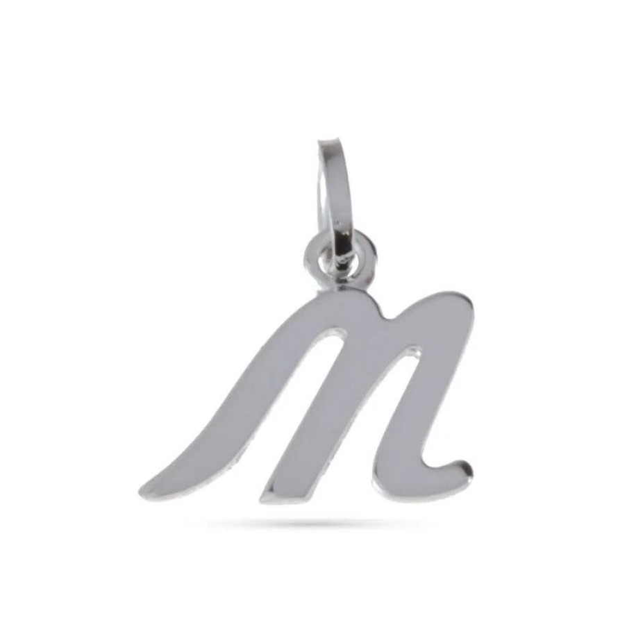 Dein-Juwelier Kollektion Uni Anhanger Buchstabe M Silber 28.1302.R | Charms & Anhanger