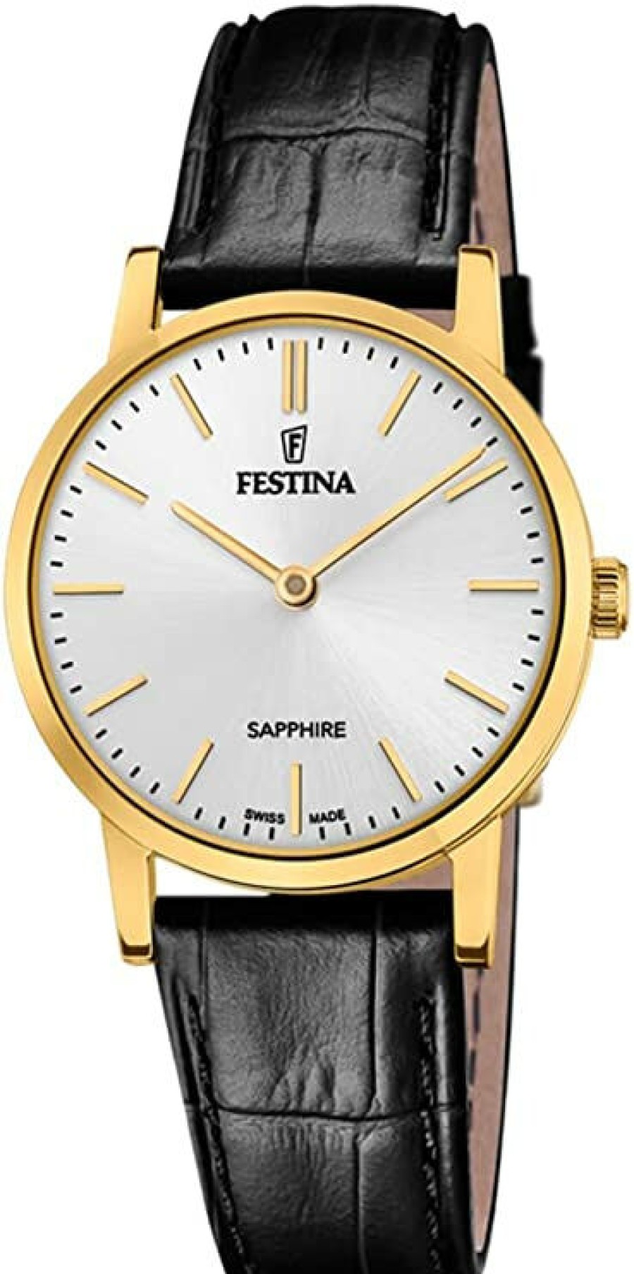 Festina Festina F20017/1 Ladies Black Swiss Made Watch | Analoguhren