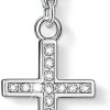 Thomas Sabo Thomas Sabo - Charm Club Damen-Charm-Anhanger "Kreuz" 0049-051-14 | Charms & Anhanger