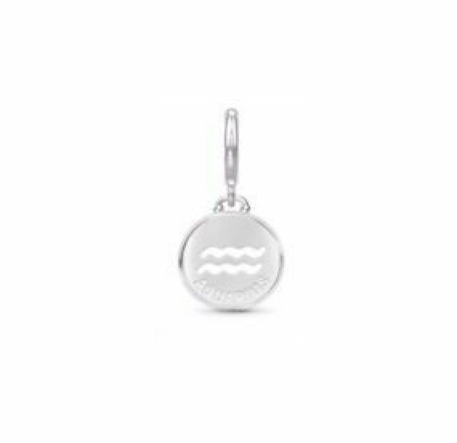 Endless Jewelry Endless Jewelry Damen Anhanger Coin Sternzeichen Wassermann Silber 43308-11 | Charms & Anhanger