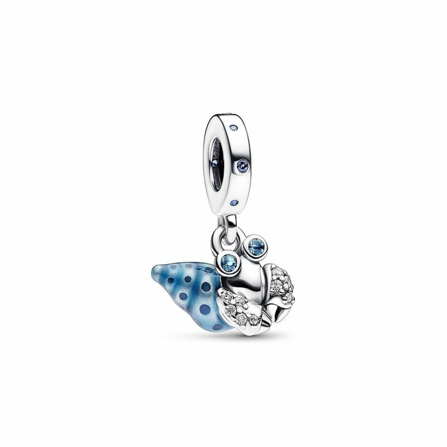 Pandora Pandora Damen Anhanger Blauer Einsiedlerkrebs Charm 792700C01 | Charms & Anhanger