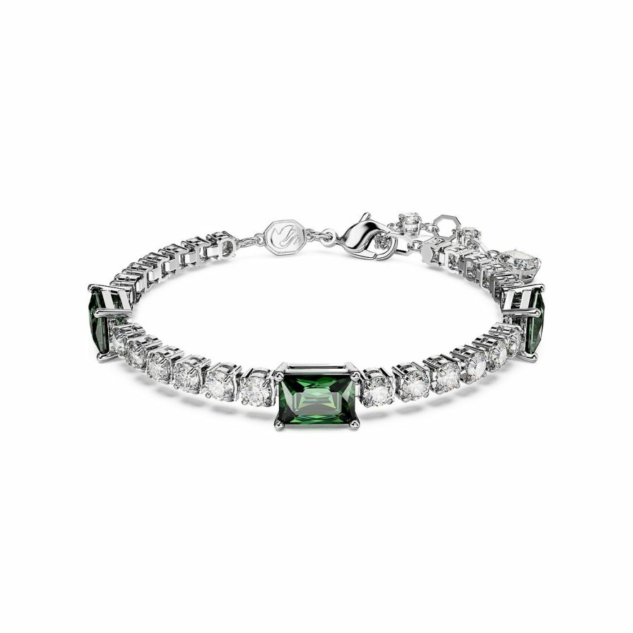 Swarovski Swarovski Damen Armband Matrix Grose M Silber 5666422 | Armbander