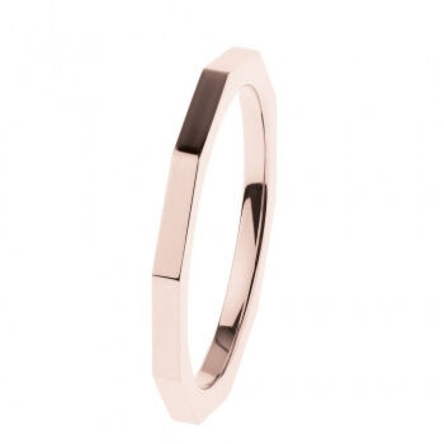 Ernstes Design Ernstes Design Damen Ring Evia Rosegold R586-54 | Ringe