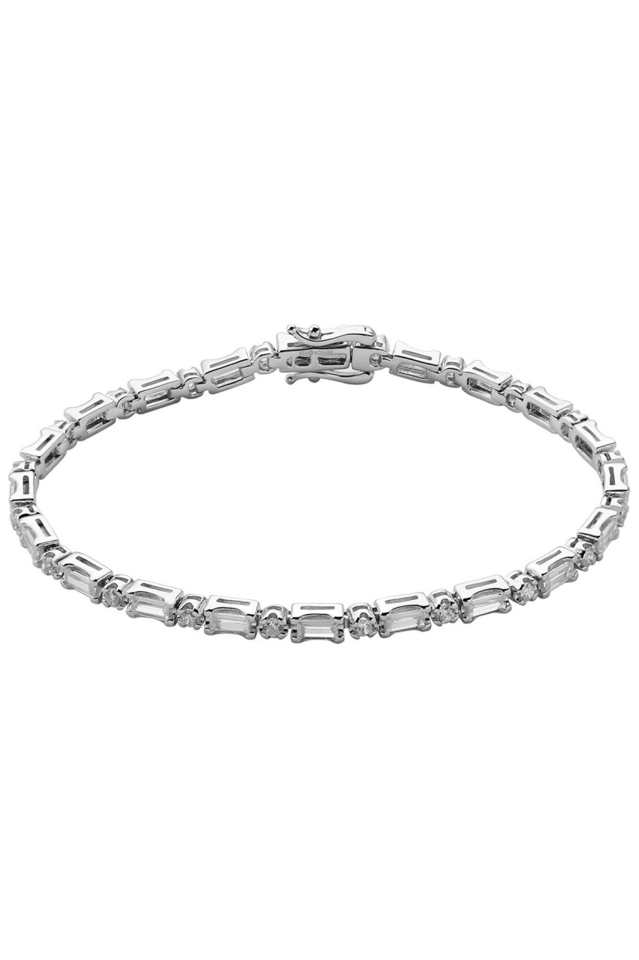 Xenox Xenox Xs2046/M Damen Armband Sterling-Silber 925 Silber Weis Zirkonia 16,5 Cm | Armbander