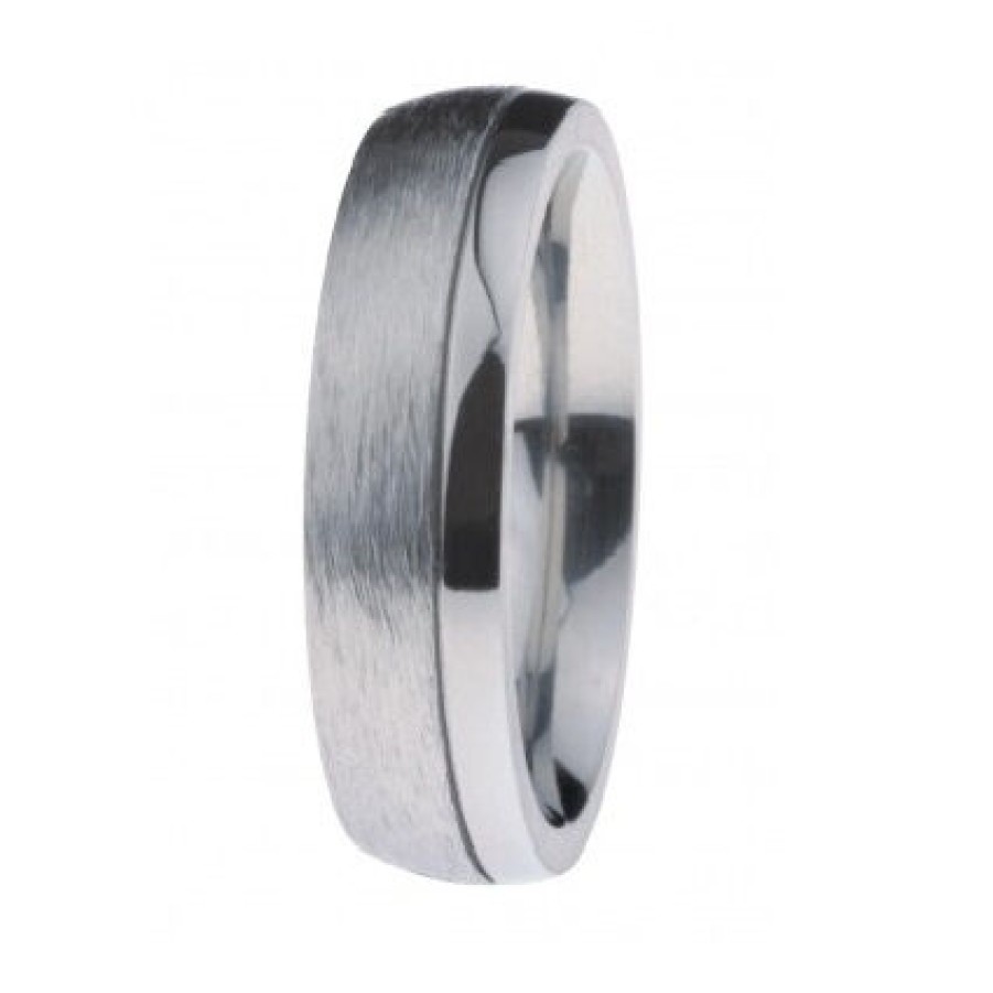 Ernstes Design Ernstes Design Uni Ring Grose 61 Silber R221.7-61 | Ringe