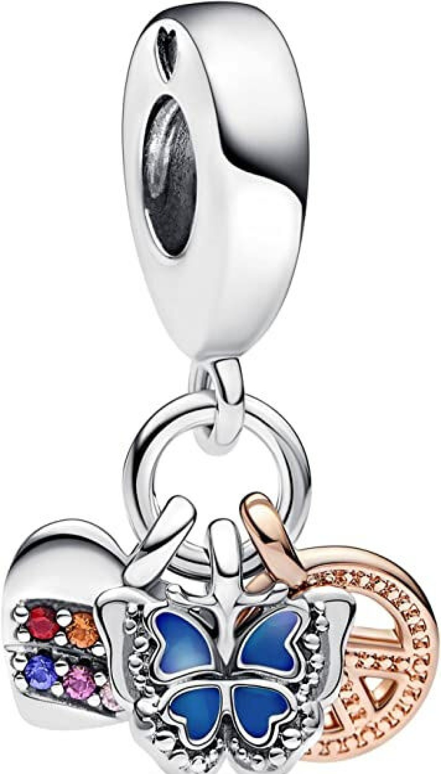 Pandora Pandora Moments Damen Charm Anhanger Mehrfarbig 782572C01 | Charms & Anhanger