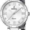 Festina Festina Damen Analoguhr Quarz Werk Mit Edelstahl Armband Silber F16936/A | Analoguhren