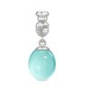 Endless Jewelry Endless Jewelry Damen Anhanger Sky Blue Ocean Charm Turkis 43531-4 | Charms & Anhanger