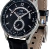 Carl von Zeyten Carl Von Zeyten Herren Automatikuhr Mit Lederarmband Schwarz Cvz0032Bl | Automatikuhren