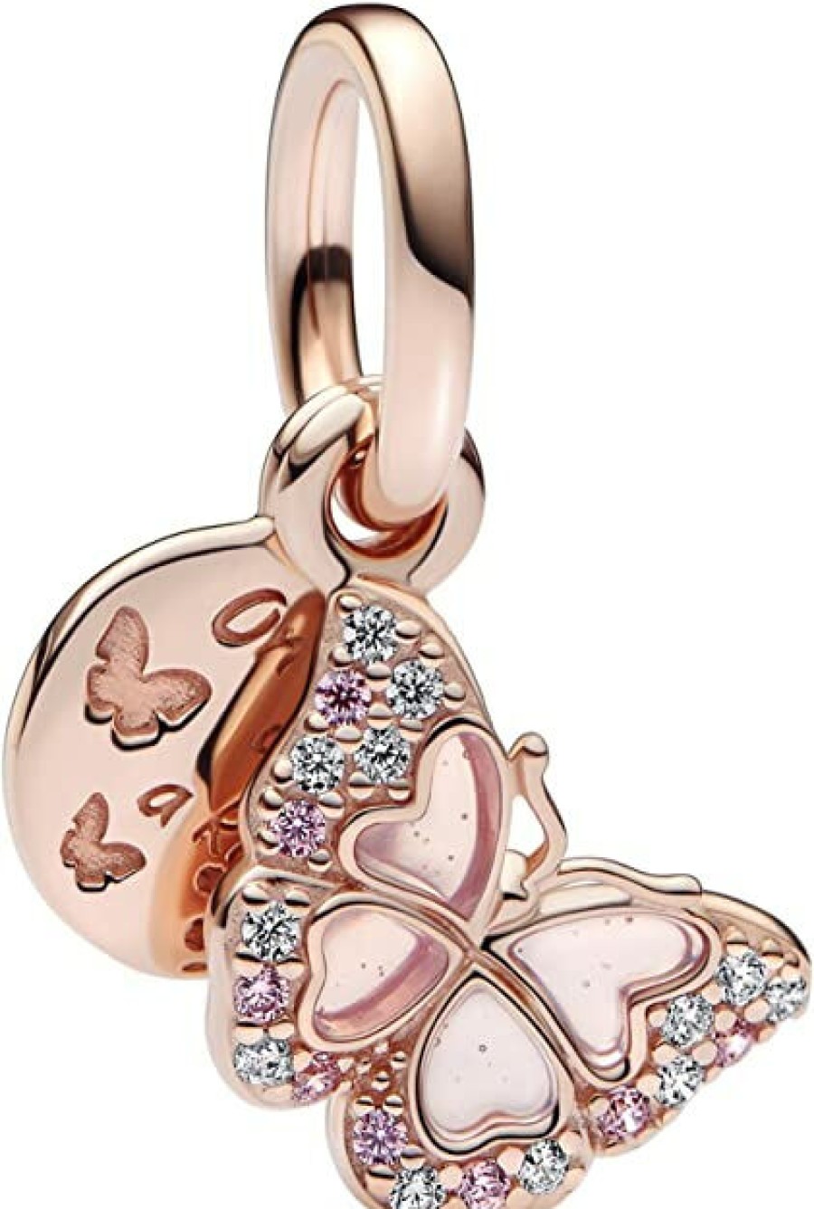 Pandora Pandora Moments Damen Charm Schmetterling Rosegold 782555C01 | Charms & Anhanger