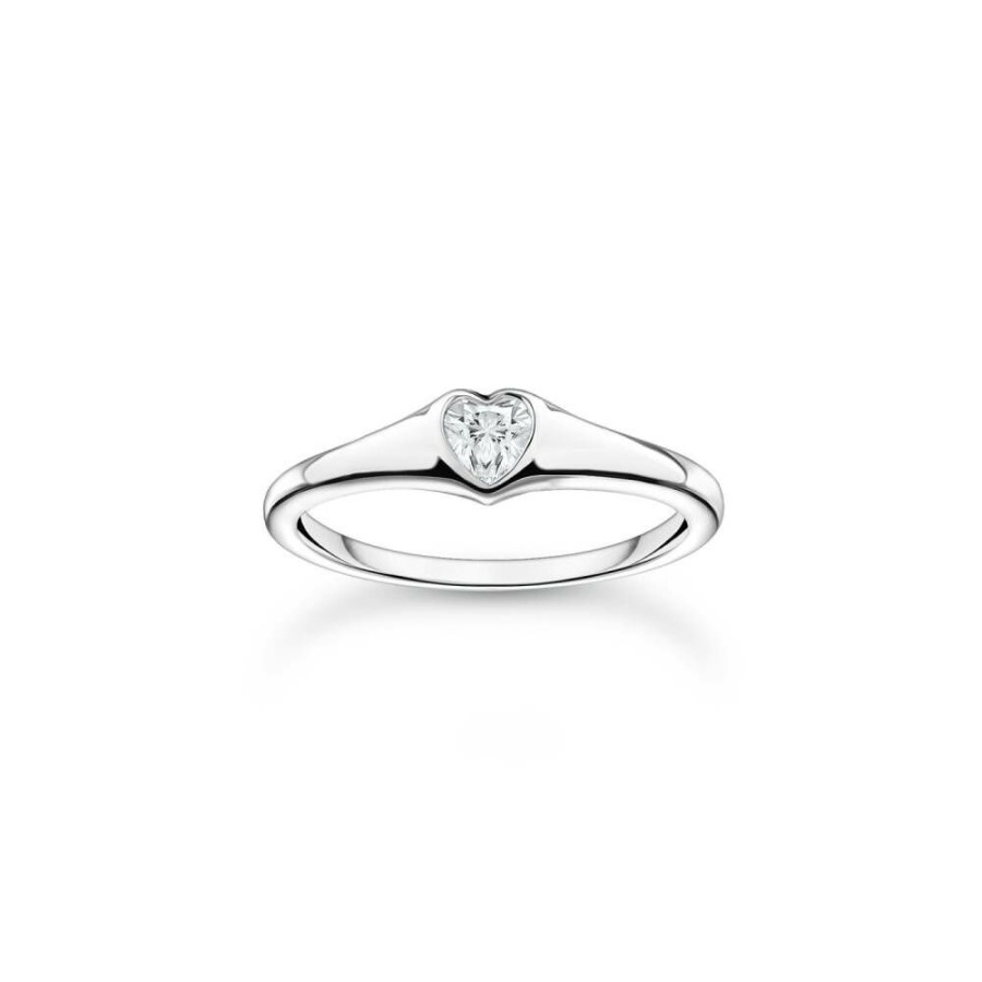 Thomas Sabo Damen-Ring Mit Herz Tr2390-051-14-52 | Ringe