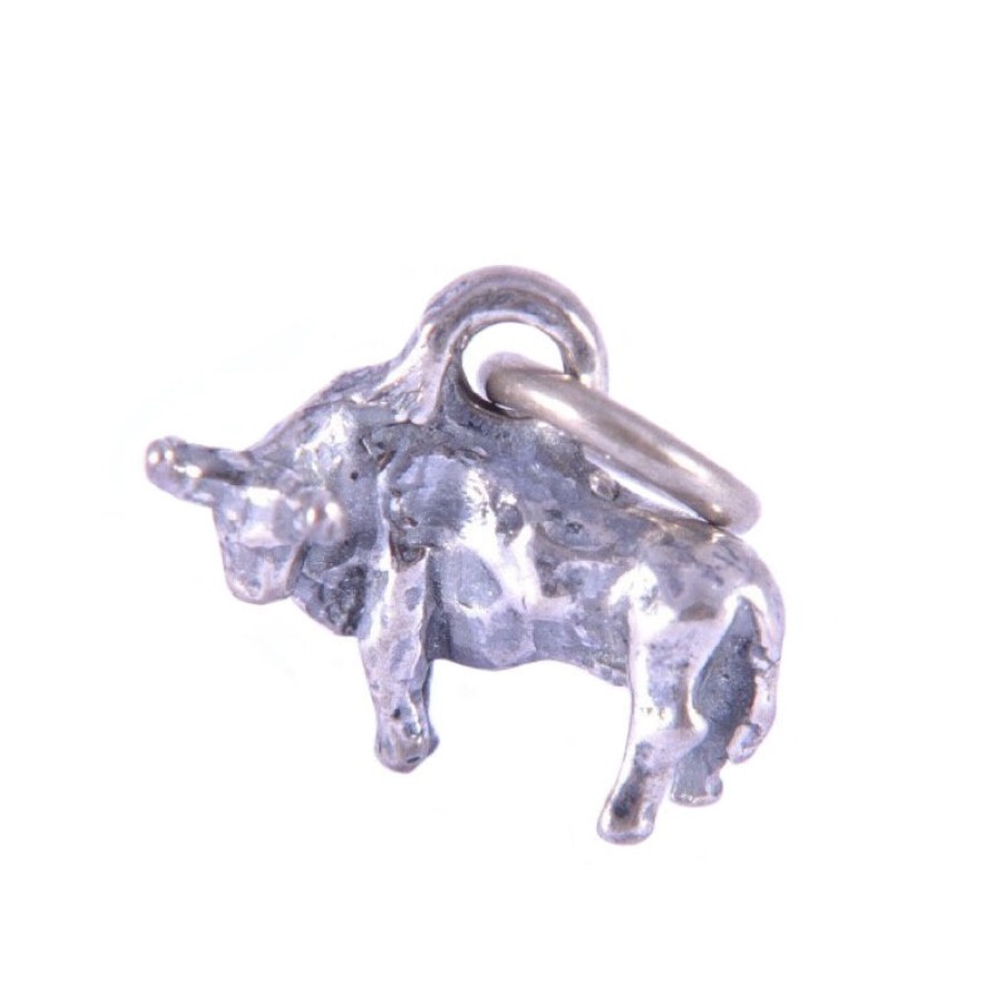 Charlotte Anhanger Stier Geschwarzt | Charms & Anhanger