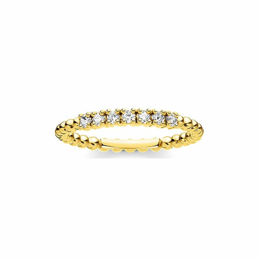 Thomas Sabo Thomas Sabo Damen Zirkonia Ring Gelbgold Tr2323-414-14-58 | Ringe