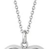 Xenox Xenox Damen Halskette Mit Herz Anhanger Faith Love Hope Silber X6306 | Halsketten